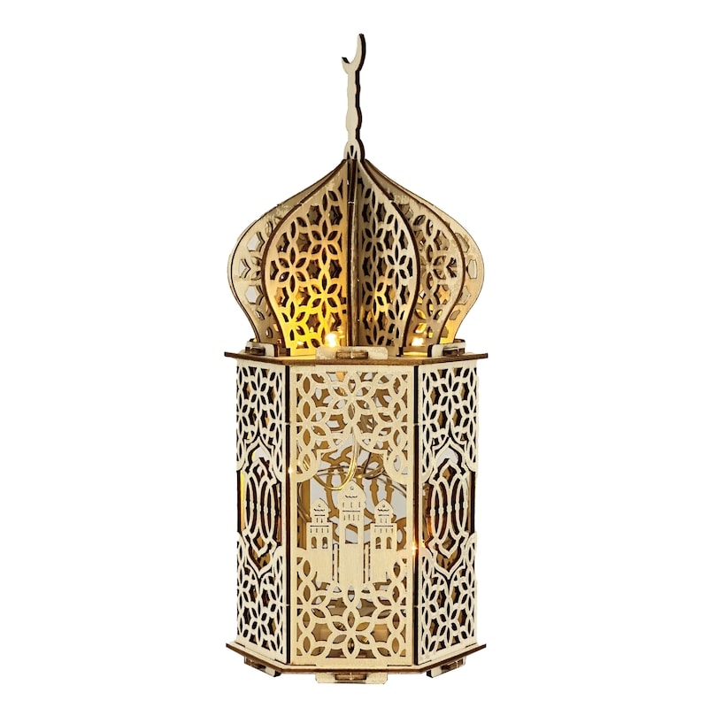 DIY Mosque with LED Light