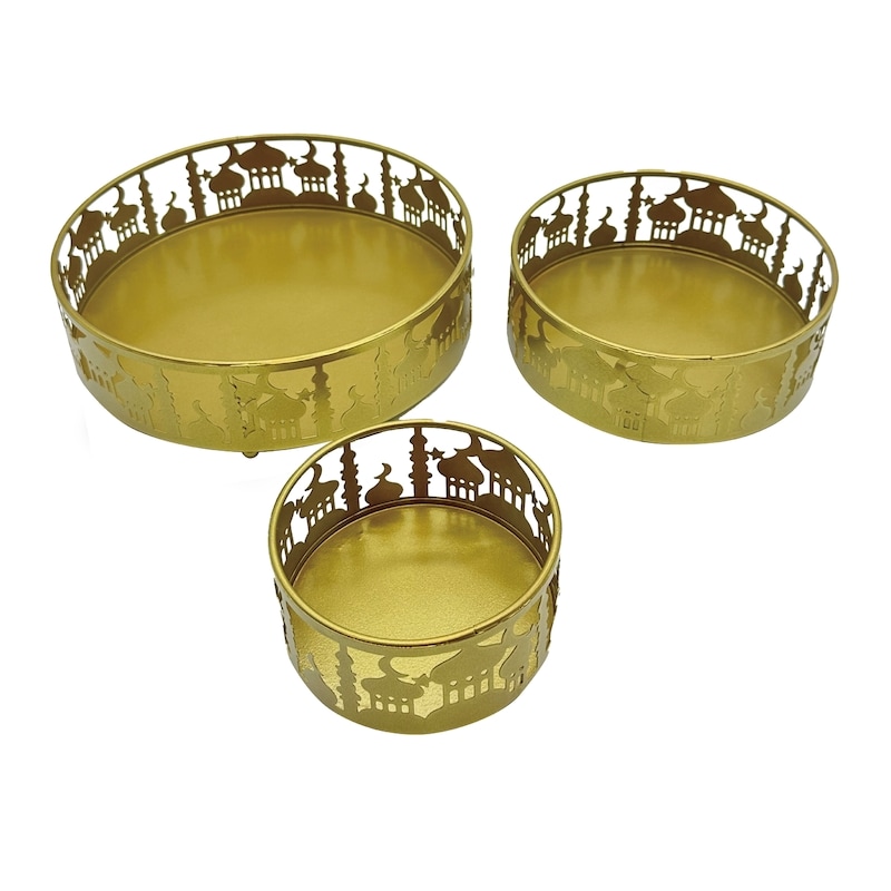 3ct Glam Style Ramadan Plates