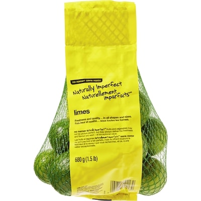 Sans Nom Limes Naturellement imparfaites 680 g, 0,88 $/100g