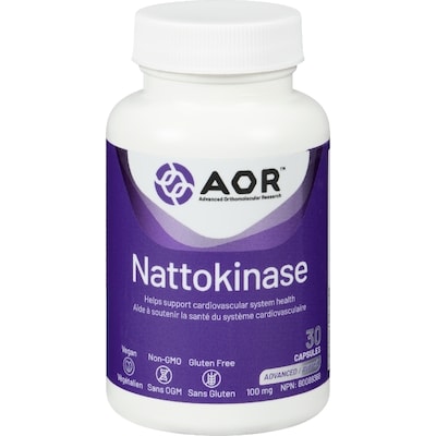 AOR Nattokinase 100 Mg 30 ea, $1.17/1ea