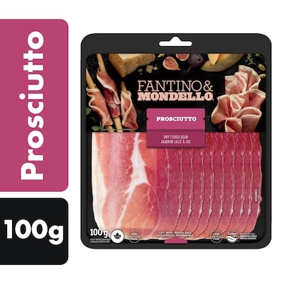 Fantino & Mondello Prosciutto Dry Cured Ham Slices 100 g, $8.49/100g