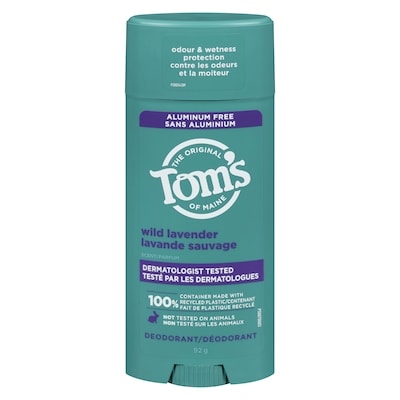 Tom's of Maine Deodorant Wild Lavender Scent 92 g, $17.38/100g