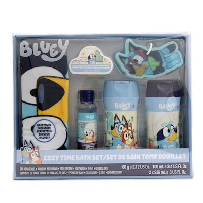 BLUEY Set de bain temp douillet 1 ea, 22,00 $/1ch