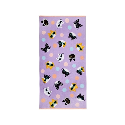 Everyday Essentials Serviette de plage – chats cool 1 ea, 10,00 $/1ch