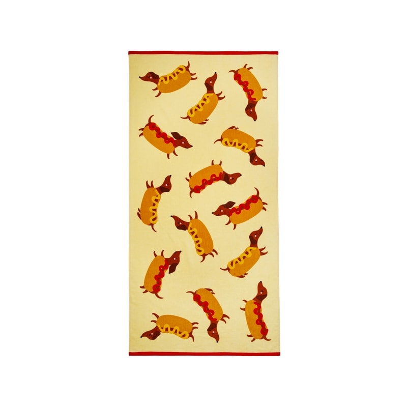 Beach Towel - Wiener Dog