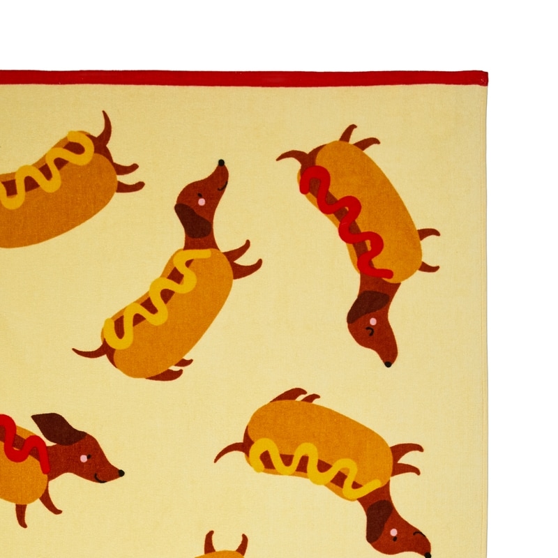 Beach Towel - Wiener Dog