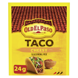 Old El Paso Taco Chessy Seasoning Mix  24 g, $9.54/100g