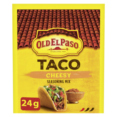 Old El Paso Taco Chessy Seasoning Mix  24 g, $6.62/100g