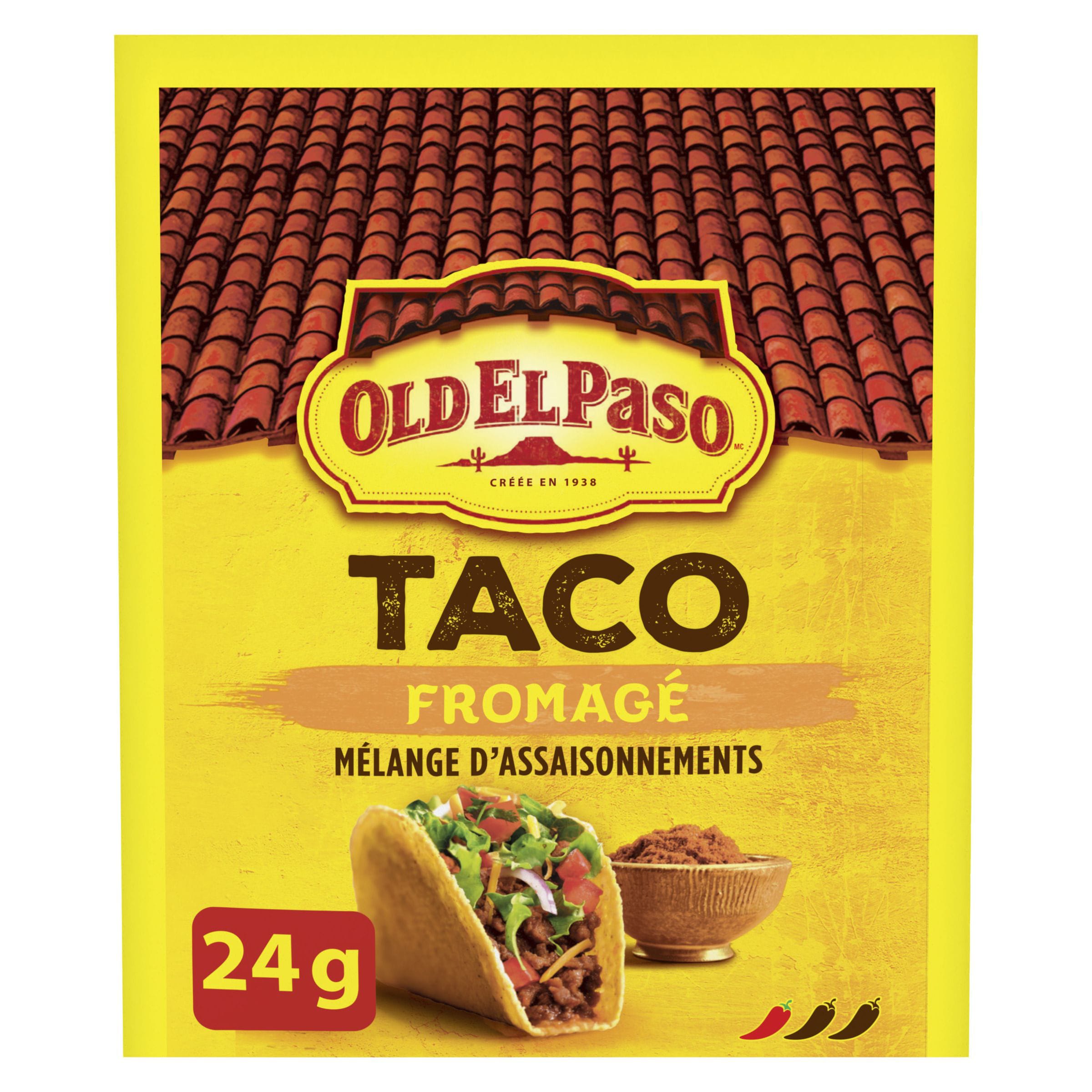 Old El Paso Taco Fromage Melange D'Assaisonnements 24 g, 9,12 $/100g
