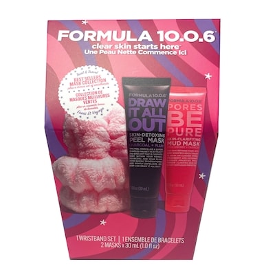 Formula 10.0.6 Best Seller Trial Size Face Mask Collection with Wristbands 2 ea, $5.00/1ea