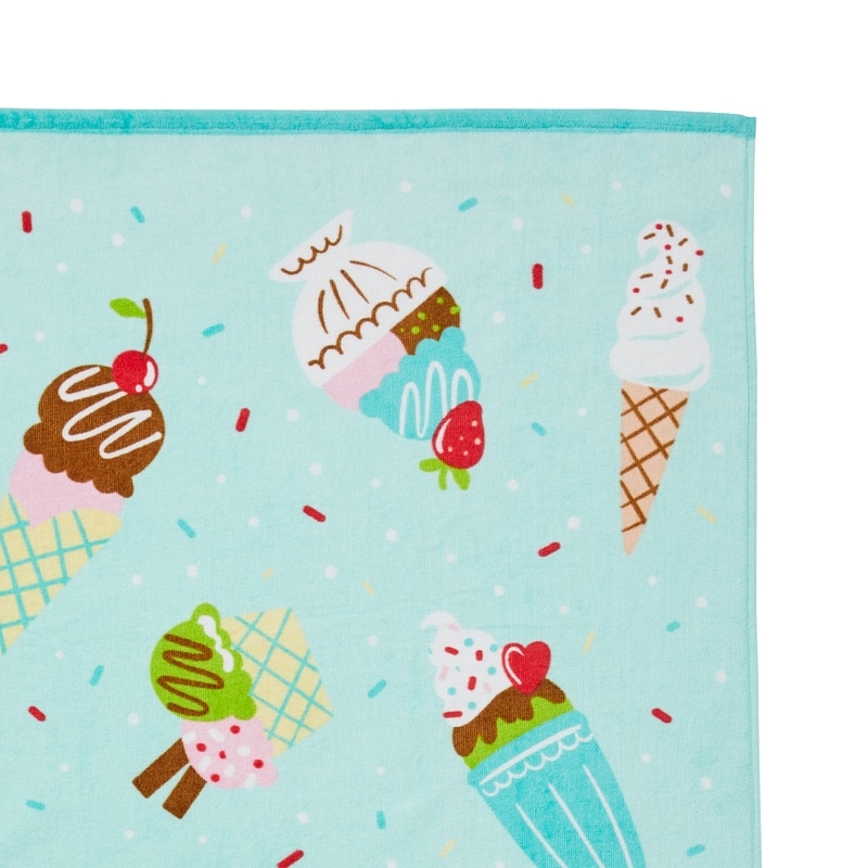 Cotton Beach Towel - Ice Cream Cones