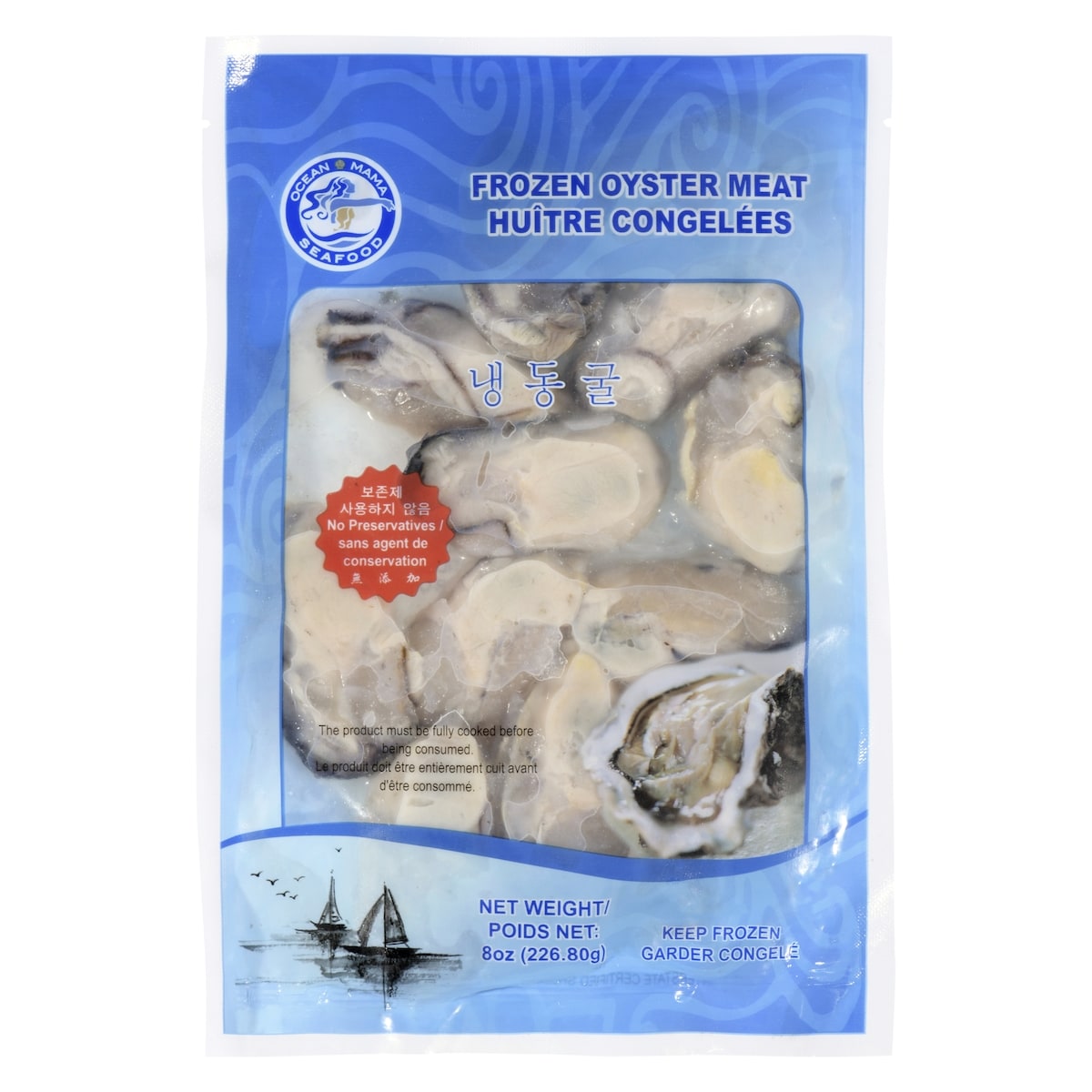 Ocean Mama Frozen Oyster Meat