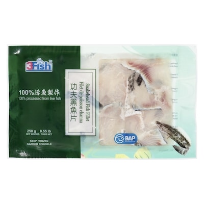 3Fish Snakehead Fish Fillet 250 g, $2.80/100g