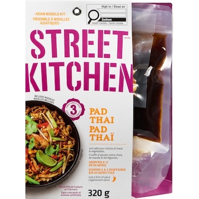 Street Kitchen Asian Noodle Kit Pad Thai 320 g, $2.03/100g
