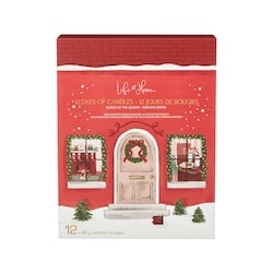 Life at Home 12 jours de bougies, calendrier de l’avent 12 ea, 25,00 $/1ch