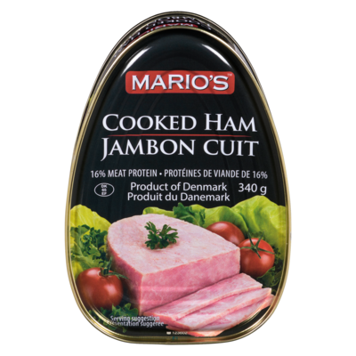 Mario’s Jambon cuit 340 g, 1,56 $/100g