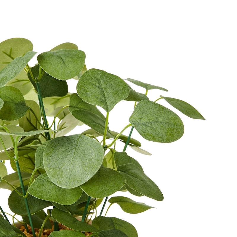 Potted Faux Eucalyptus Plant