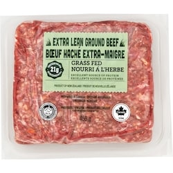 null Bœuf haché extra maigre nourri à l'herbe 450 g, 2,11 $/100g