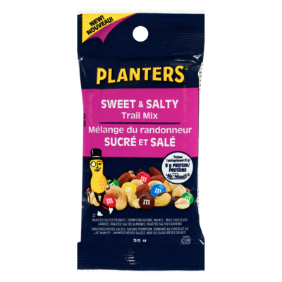 Planters Mélange du randonneur sucré et salé 55 g, 3,64 $/100g