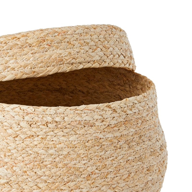 Medium Round Basket with Lid