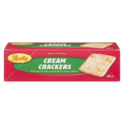 Purity Cream Crackers 300 g, $2.16/100g