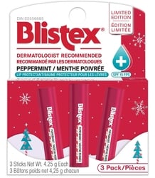 Blistex Lip Balm Peppermint 3 ea, $1.67/1ea