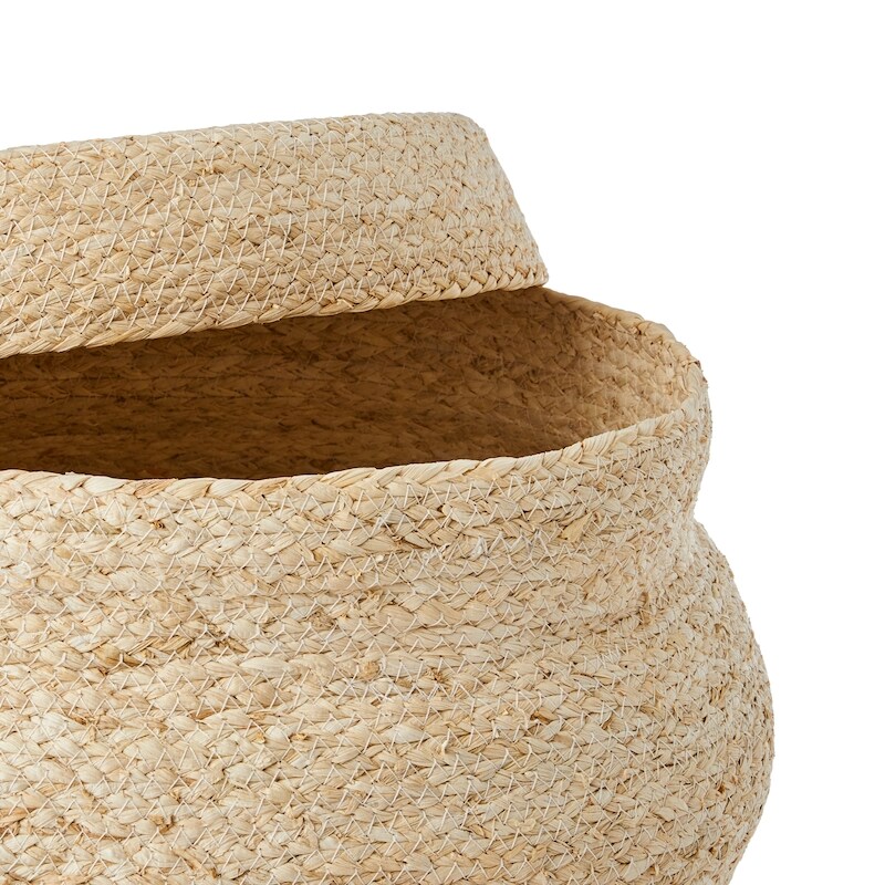 Large Round Basket with Lid