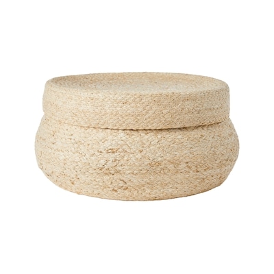 Life at Home Grand panier rond avec couvercle 1 ea, 35,00 $/1ch