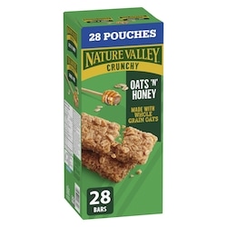 Nature Valley Crunchy Granola Bars Oats 'n' Honey 28 CT 1176 g, $1.02/100g
