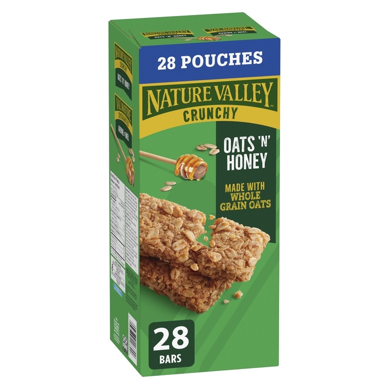 Crunchy Granola Bars Oats 'n' Honey 28 CT