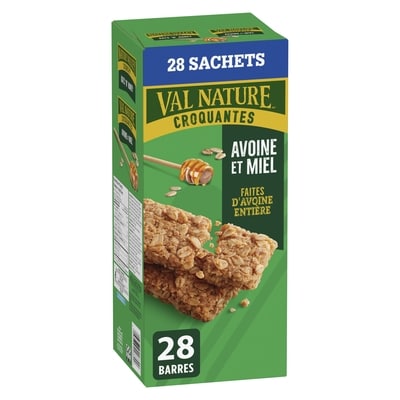 Nature Valley Barres granola Croquantes Avoine et miel 28 ct 1176 g, 1,10 $/100g