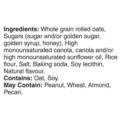 Crunchy Granola Bars Oats 'n' Honey 15ct
