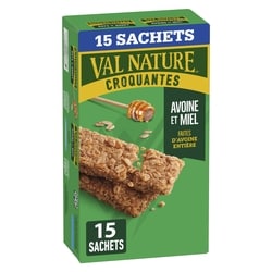 Nature Valley Barres granola Croquantes Avoine et miel 15ct 630 g, 1,51 $/100g