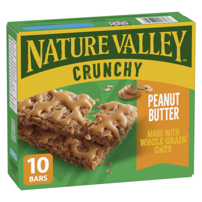Nature Valley Crunchy Peanut Butter, 10 Bars  210 g, $1.79/100g