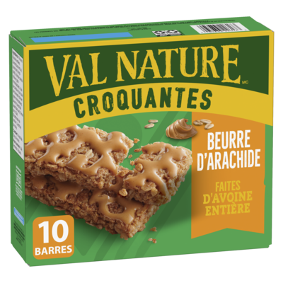 Nature Valley Croquantes Beurre D'Arachide , 10 barres 210 g, 1,79 $/100g