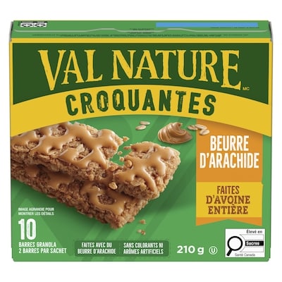 Croquantes Beurre D'Arachide , 10 barres