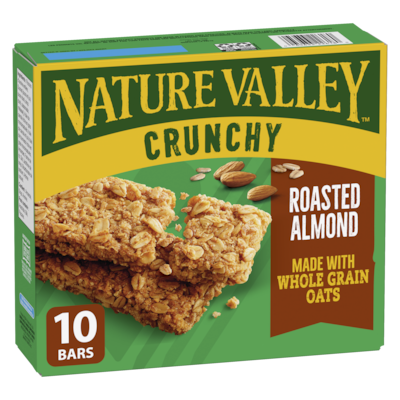 Nature Valley Crunchy Granola Bars Roasted Almond 5CT 210 g, $1.67/100g