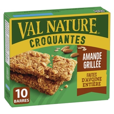 Nature Valley Barres granola Croquantes Amande grillée 5CT 210 g, 1,90 $/100g
