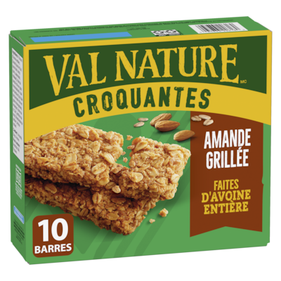 Nature Valley Barres granola Croquantes Amande grillée 5CT 210 g, 1,67 $/100g
