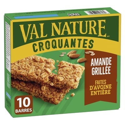 Nature Valley Barres granola Croquantes Amande grillée 5CT 210 g, 2,14 $/100g