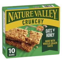 Nature Valley Crunchy Oats 'N' Honey , 10 Bars 210 g, $1.18/100g