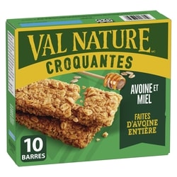 Nature Valley Croquantes Avoine et Miel , 10 barres 210 g, 2,14 $/100g