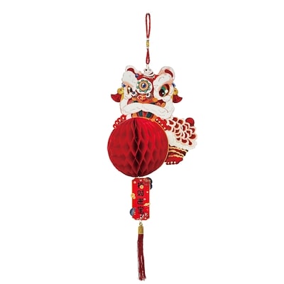  Décoration suspendue en nid d'abeille dragon LNY à faire soi-même 1 ea, 4,88 $/1ch