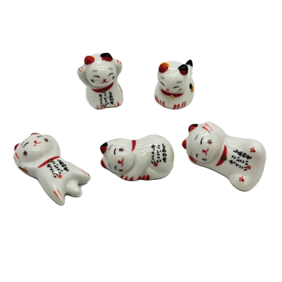  LNY Lot de 5 porte-baguettes chat 5 ea, 1,78 $/1ch
