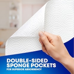 SpongeTowels Double Rolls 2 Ply - 8 ea | Wholesale Club