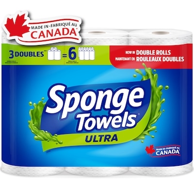 SpongeTowels Sponge Towels Ultra 3 ea, $2.33/1ea
