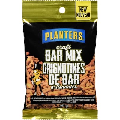 Johnvince Foods Grignotines de bar artisanales 90 g, 2,77 $/100g