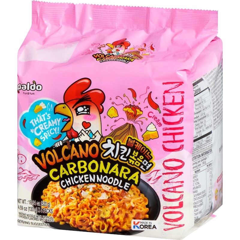 Volcano Carbonara Chicken Noodle