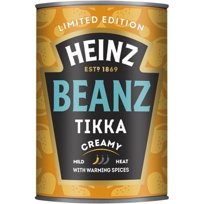 Heinz Beanz Creamy Tikka 390 g, $1.15/100g