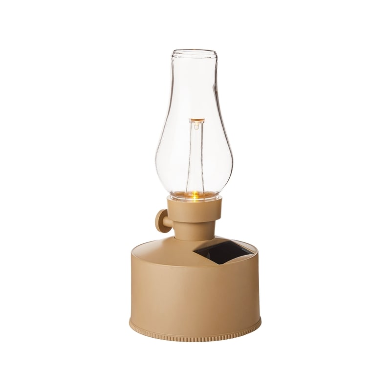 Solar Vintage Lantern - Tan